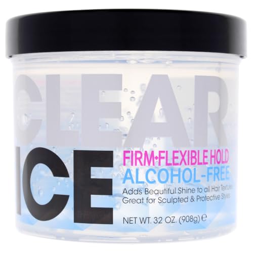 AmPro Clear Ice - Firm Flexible Hold for Women - 32 oz Gel