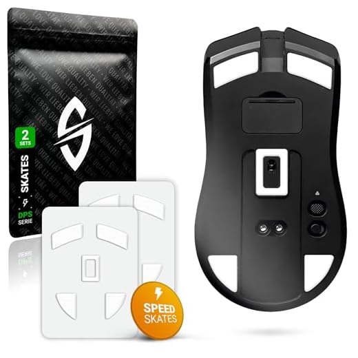 SensoryBoost DPS Glides para Razer Viper Ultimate (2 Juegos), pies de ratón, Bordes Redondeados, Ultra rápido, Autoadhesivo, Duradero y Ajuste, Kit de actualización