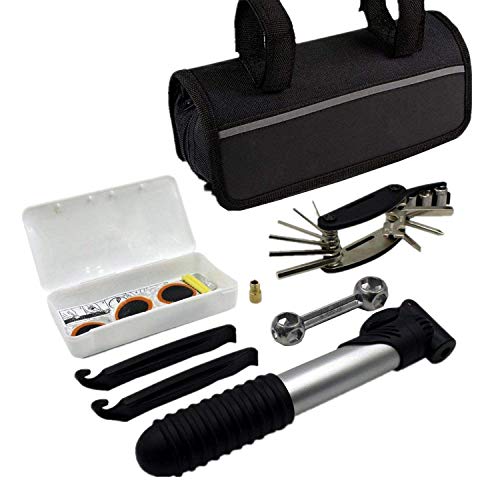 Agapo Multi Function Bicycle Tire Repair Tools Kit Glueless Puncture Portable Repair Kit