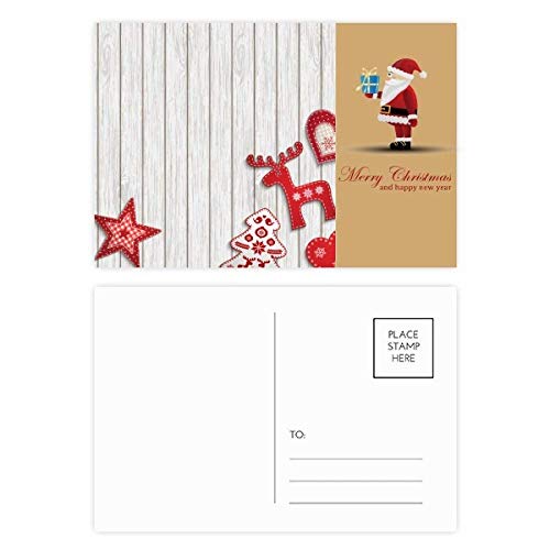 Étoiles de Noël cartes postales par 20 pour décorer votre table de fête