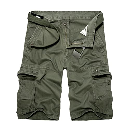 Short cargo militaire d'été coton homme pour éviter la chaleur avec poches