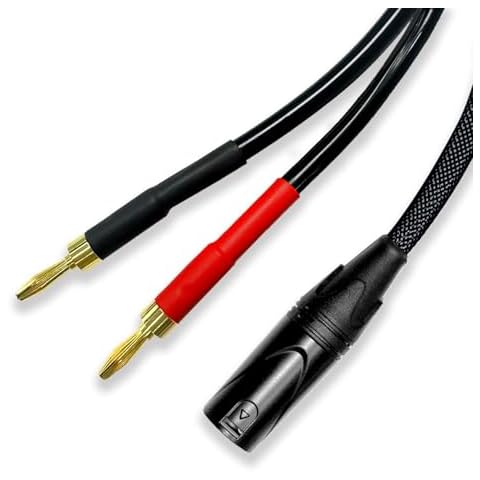 Meamaz 6.56FT XLR to Banana Cable Cover