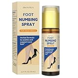 Foot Numbing Spray for High Heels, Foot Numbing Sprays for Soothing Long Standing & Walking, Cool and Comfortable Herbal Feet Sprays for Heels, Refreshing Spray Suitable for Work Wedding Travel - 70mL