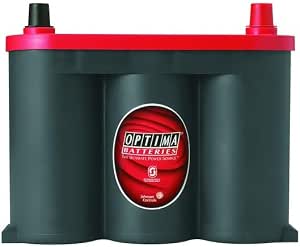 Battery 6 Volt 800 Cold Cranking Amps Top Terminals Gel Electrolyte 10 Inch Length 3-5/8 Inch Width