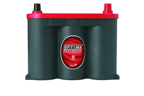 Battery 6 Volt 800 Cold Cranking Amps Top Terminals Gel Electrolyte 10 Inch Length 3-5/8 Inch Width