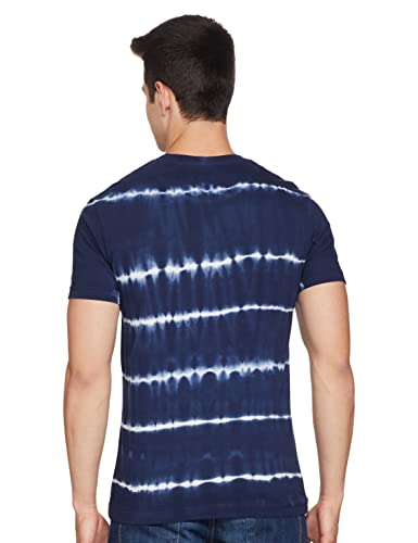 Image of Max Men Tie & Dye Slim Fit Crew Neck T-Shirt