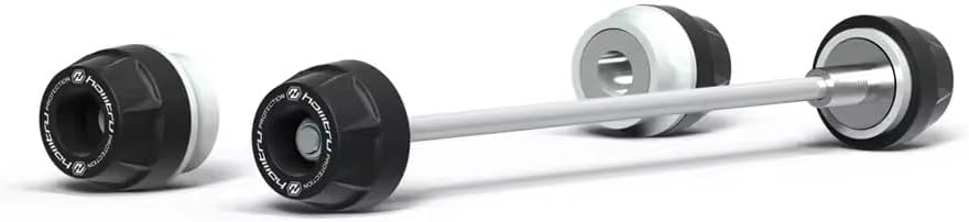 For Honda CB650R CBR650R 2019 2020 2021 2022 2023 2024 2025 2026 Front Rear Axle Fork Sliders Motorcycle Frame Crash Protector Wheel Hub Anti-Collision (One set)