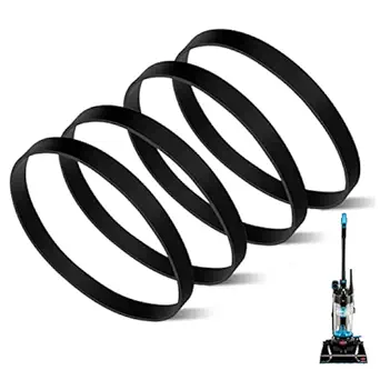JEDELEOS Replacement Belts for Bissell Powerforce Compact Bagless Vacuum 2112, 21129, 2690, 1520, 23T7, 23T7V, Replace Parts 1604895 (Pack of 4)