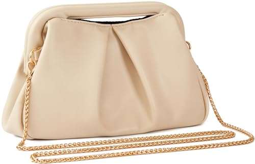Image of Evening Bag Clutch Purse for Women Top-handle Clutch Bag Detachable Chain Crossbody Bag Party Wedding Handbag