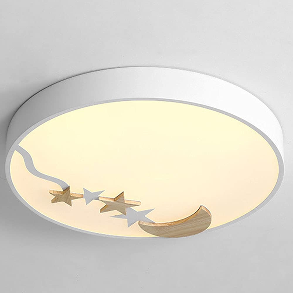 Lustre plafonnier led créatif au design rond nordique et finitions haut de gamme