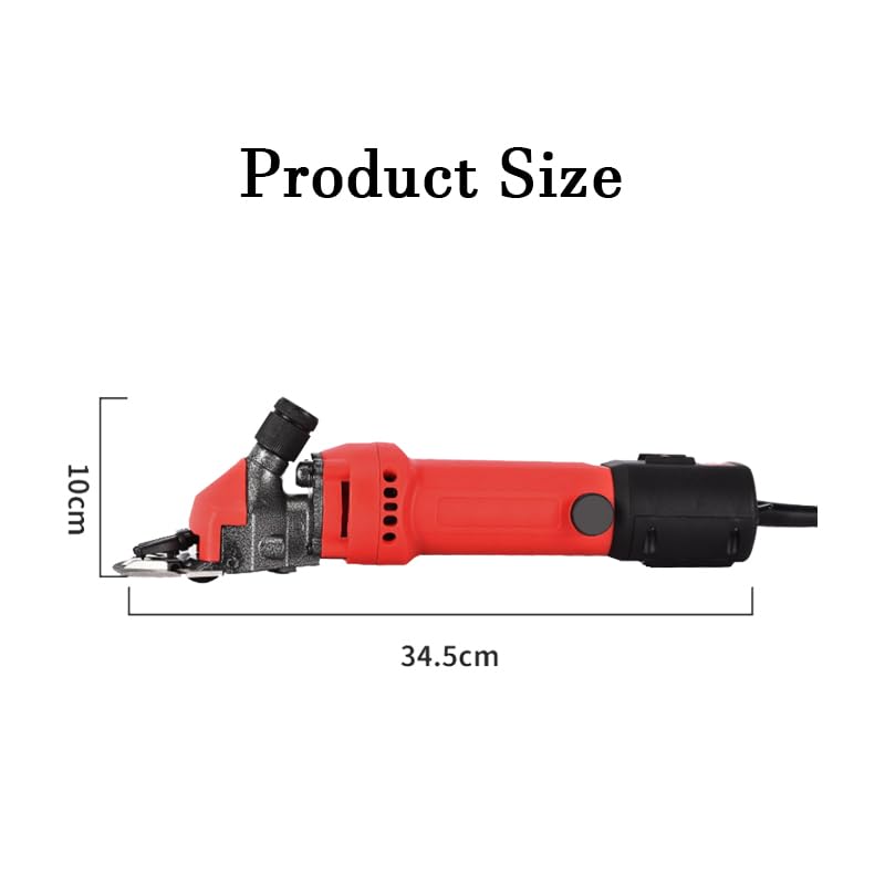 ZbOLi Tosatrice Elettrica Pesante Professionale da 690 W, Tosatrice Elettrica per Bestiame con 6 velocità, 24000 Giri/min Tosatrice per Toelettatura Animali, per Rasare Lana di Pelo di Pecore, Capre