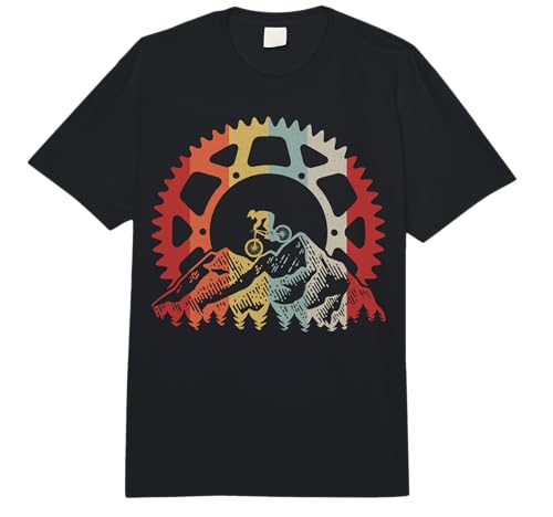 Mountain Biking Gear Retro Vintage MTB T-Shirt