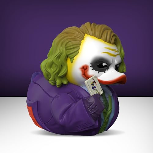 TUBBZ Edycja pudełkowa: Batman Mroczny rycerz - Joker cosplay gumowa kaczka winylowa figurka