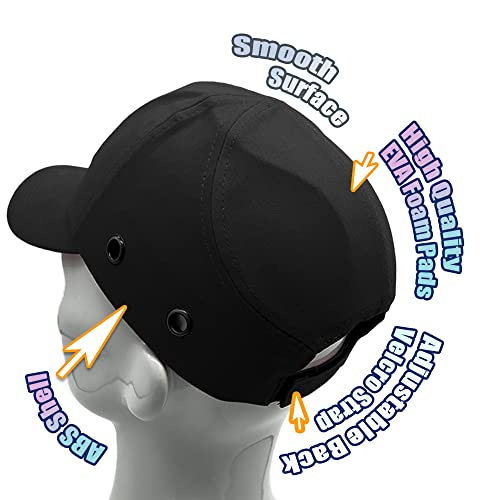 Lucent Path Black Baseball Bump Cap Hard Hat Helmet Safety Cap For Men And Women #TOP5
