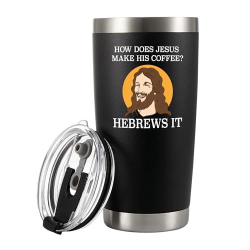 How Does Jesus Make His Coffee Hebrews it Funny Christian