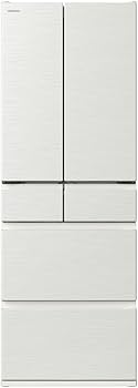 Amazon | 日立 冷蔵庫 幅65cm 540L R-H54W W ピュアホワイト 6ドア