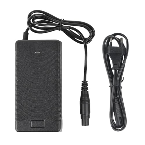 MotuTech Cargador para Xiaomi Mi 4 Pro Plus /4 Pro Max Cargador para Patinete Adaptador Scooter Eléctrico 53,6 V/2 A Li-ION de litio Charger
