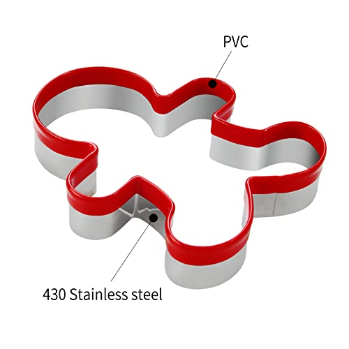 Surgehai Cookie Cutters Set Of 3, Gingerbread Man Cookie Cutter Tools #TOP3
