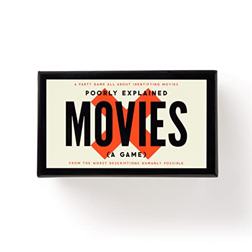 Brass Monkey Poorly Explained Movies - Party Game with 300 Cards Featuring Uniquely Terrible Descriptions of Movies, Suitable for 2-8 Players - Image 3