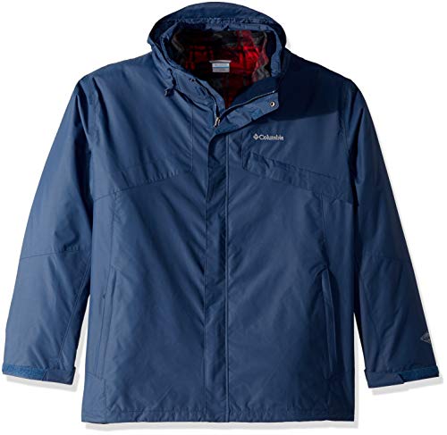 Columbia Men's Bugaboo Ii Big & Tall Fleece Interchange Jacket, Dark Mountain, 1X