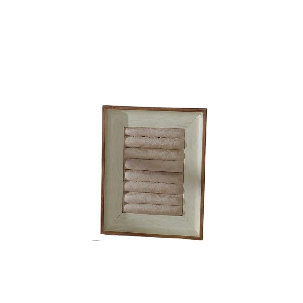 XUJUAN-0227 Jewelry Holder Wooden Velvet Jewelry Display Stand Necklace