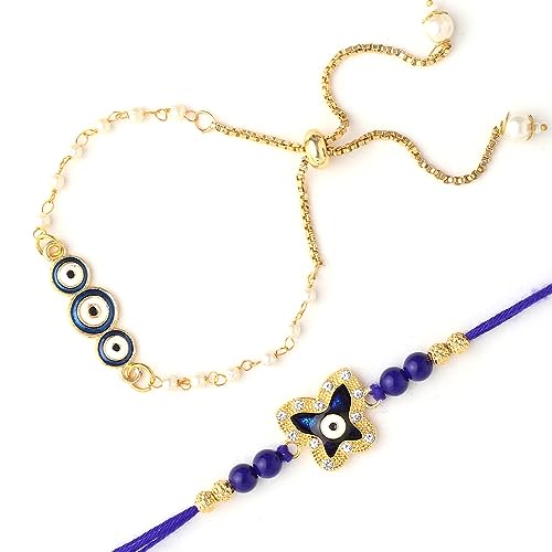 Image of The Purple Tree Designer Bhaiya Bhabhi Rakhis