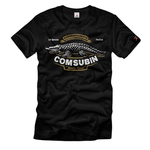 T-shirt COMSUBIN Comando Subacquei ed Incursori Teseo Tesei La Spezia #40699