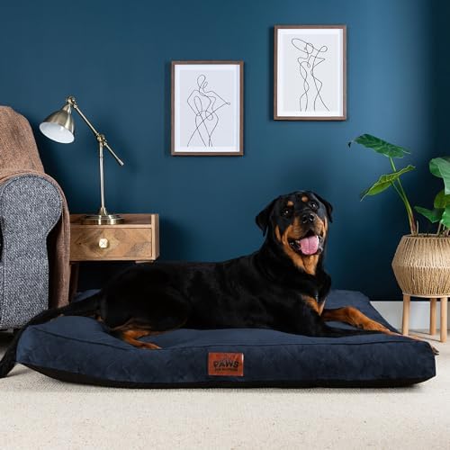 Slumberdown Extra Large Dog Bed Washable Raised Anti Anxiety Calming