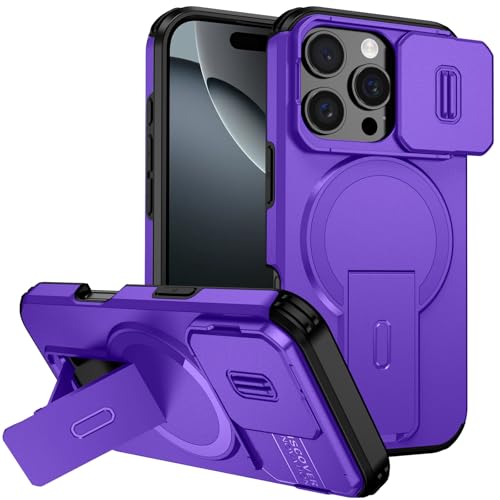 Coque antichoc iPhone 16 Pro Max fine et robuste avec support magnétique