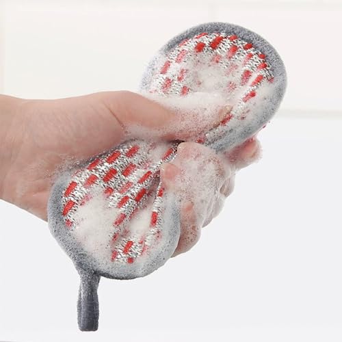 Image of Xeahung 6Pcs Cleaning Sponges Kitchen Sponge Scrubbers Dual-Sided Scrub Sponges for Kitchen Sponges for Washing Dishes Sponge Non Scratch