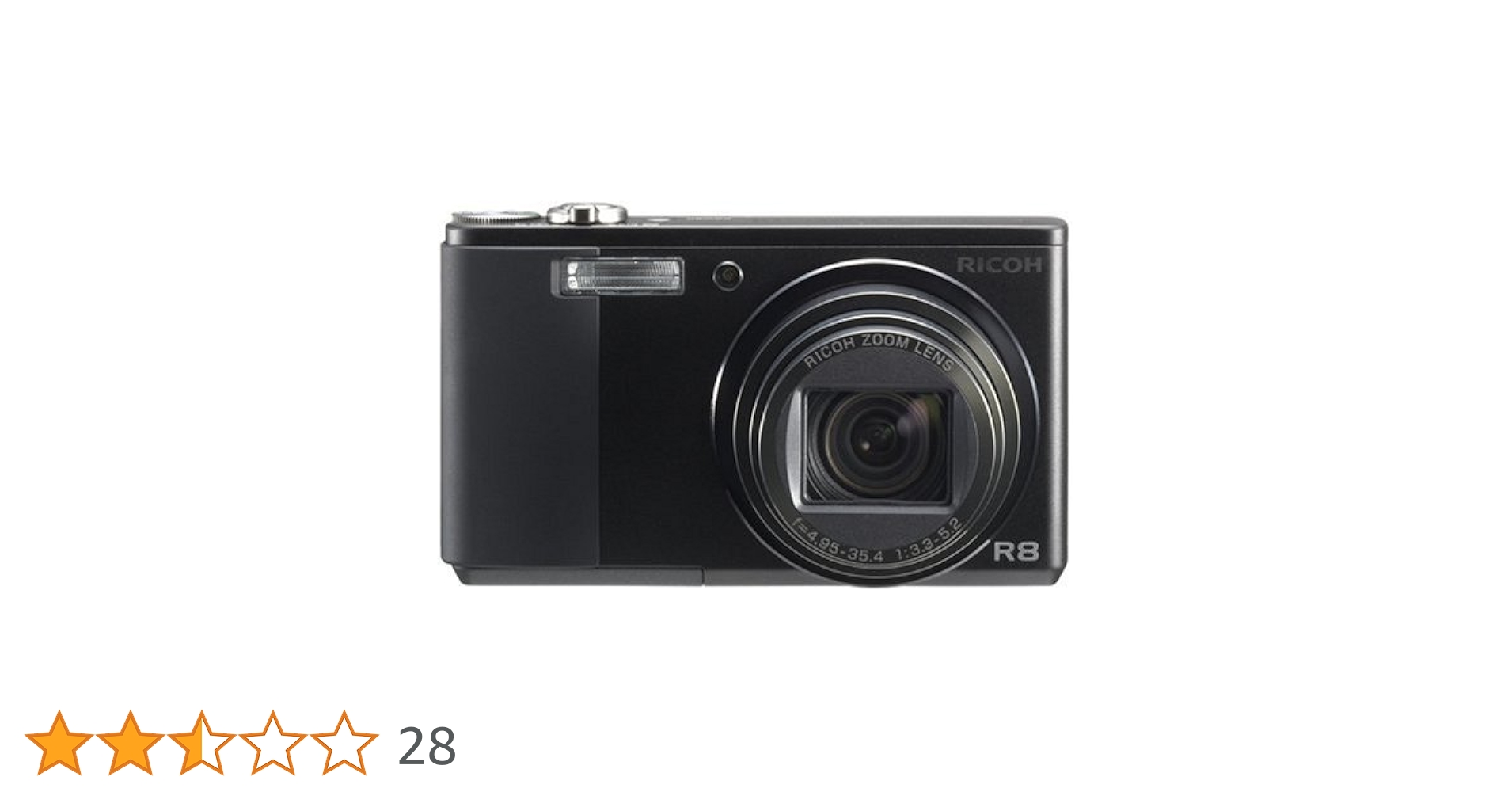 Amazon | RICOH デジタルカメラ R8 R8BK | コンパクト 通販