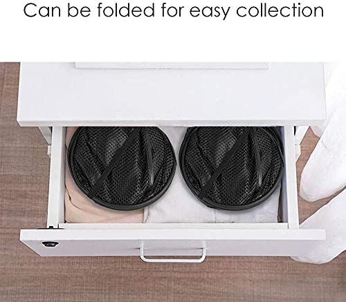 Image of Dirty Clothes Laundry Basket - Foldable Laundry Bag for Clothes (Pack of 1)