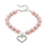 Pearls And Diamonds - Cadena ajustable para perros y gatos, aceite para articulaciones de perro (L)