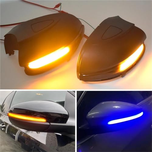 Intermitentes dinámicos LED para solucionar la baja visibilidad en espejo Golf 6 4