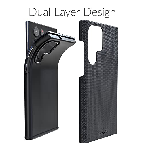 Image of Crave Dual Guard for Samsung Galaxy S22 Ultra Case - Black