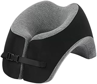 Desk Pillow for Napping,Travel Neck Pillow,Memory Foam Wedge Pillow for Sleeping,Office Pillow Supporting Waist During Reading and Learning,Head Neck Pillow for Camping,School,Back Pillow (Black)
