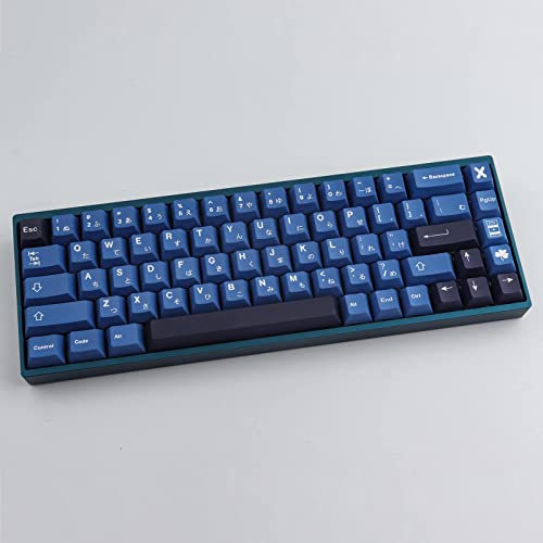 Hyekit Pbt Keycaps, 129 Keycaps Dye-Sublimation Striker Keycaps Set Cherry Profile Japanese Keycaps For Mechanical Keyboards English (Us) Layout #TOP7