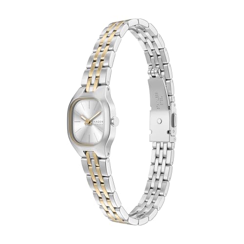 Image of Skagen Mellem Lille Three-Hand Stainless Steel Watch for Women
