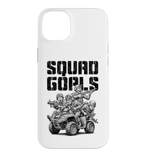 Squad Goals FPS �Q�[�}�[ �ʔ��� �~���^���[ �r�f�I�Q�[���v���[���[ �X�}�z�P�[�X iPhone 14 Plus �p
