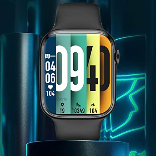 Smartwatch, 1.44-Inch Full-Screen Sports Bracelet, Call Alert Sports Record Health Monitoring Sleep Watch, Ip65 Waterproof, For Outdoor Sports (Black) #TOP5