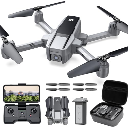 Holy Stone HS440D Drones with Camera for Adults 4K UHD Camera, Unger 249g with GPS Auto Return, Follow Me, Waypoints and Customized Carrying Case