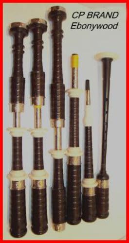 Generic New Imported Full Size Black Rosewood Scottish Highlander Bagpipe CP Made, Easy Assembling & it Plays on First Attempt. Hassel Free