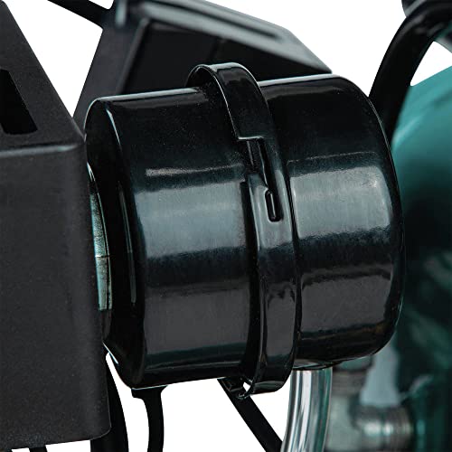Makita 1.5 HP Quiet Series Oil-Free Air Compressor with Dual Cylinder Pump, Low-Noise Operation, 2 Quick-Connect Outlets & Roll Cage Design by Makita - Image 9