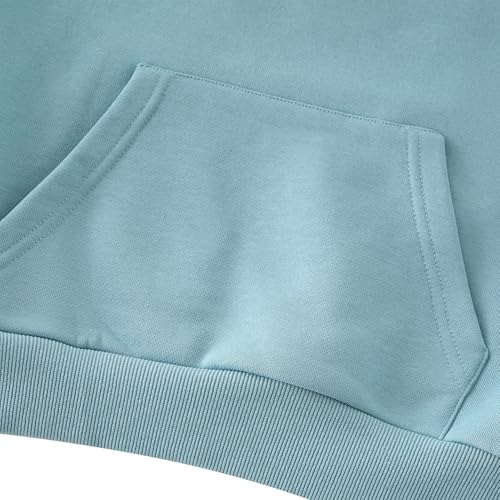 UMELOK Kids Solid Classic Hoodies Soft Sweatshirt for Boys and Girls (8-16 Years)4