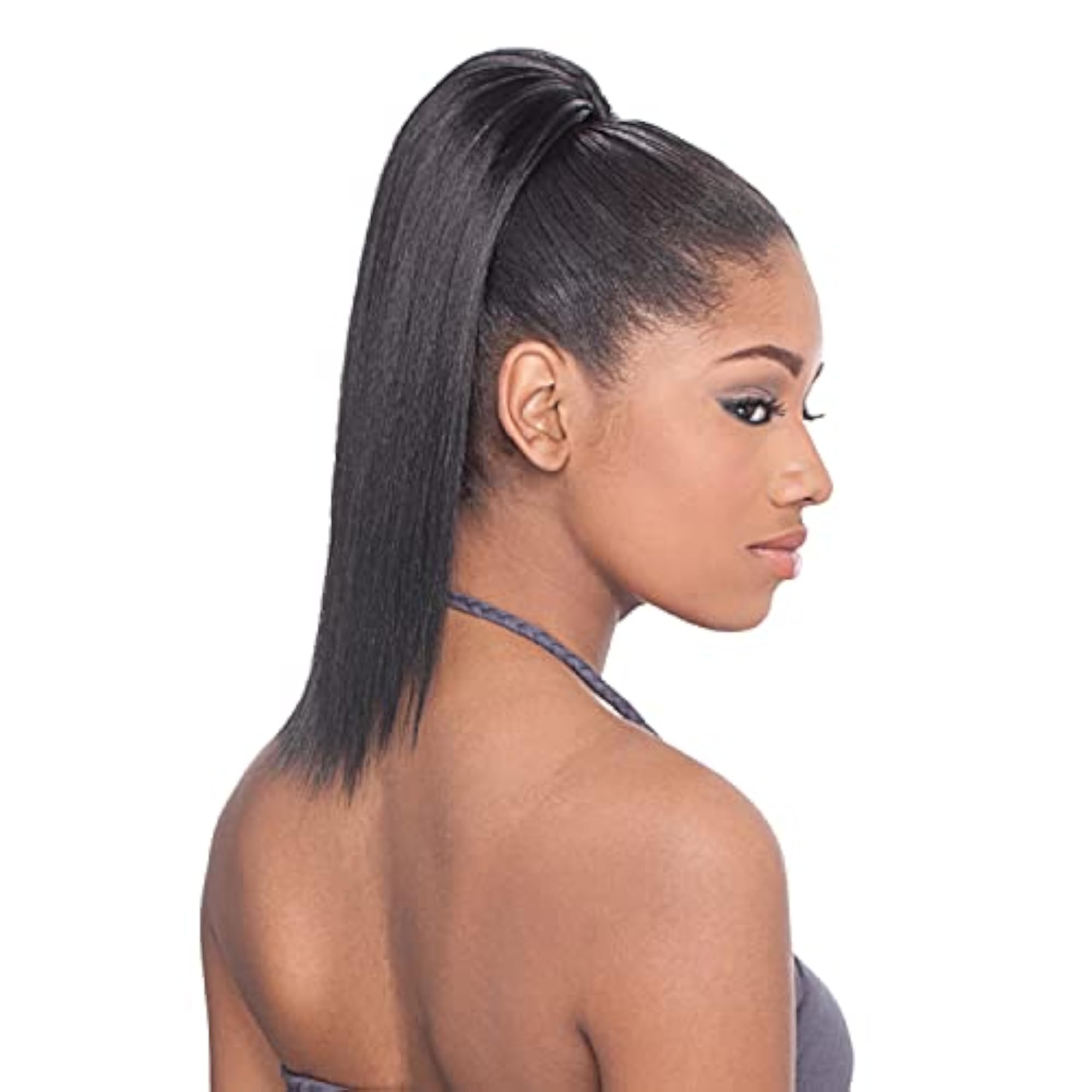 YAKY Straight 12" Drawstring Ponytail Hairpiece, Everyday Style