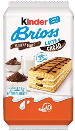 KINDER BRIOSS LATTE E CACAO From Italy 10 Pieces