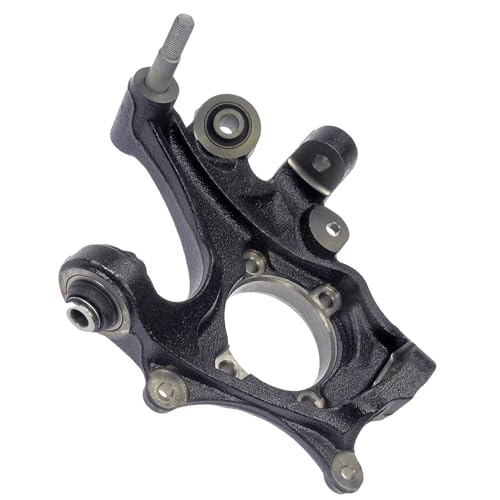 Image of Detroit Axle - Rear Right Steering Knuckle for Hyundai 2007-2009 Santa Fe 2007-2012 Veracruz, Passenger Side Steering Knuckle Assembly Replacement