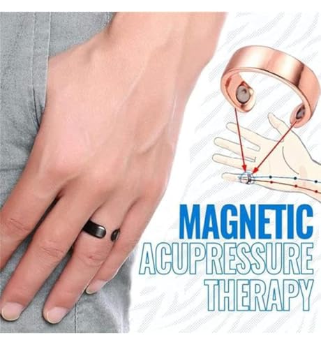Image of Acupressure Diabetic Care Sugar Controller 2 Hand Pressure Point Clip Magnetic Power Clip With Magnetic Finger Ring