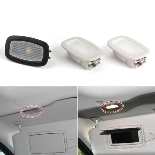 Luz de lectura de parasol interior para Benz W205 W213 GLC espejo beige 6