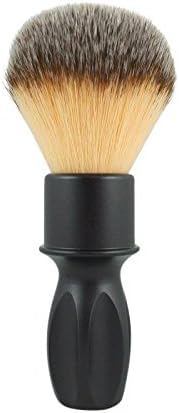 RazoRock 400 Plissoft Synthetic Shaving Brush - Matte Black Handle